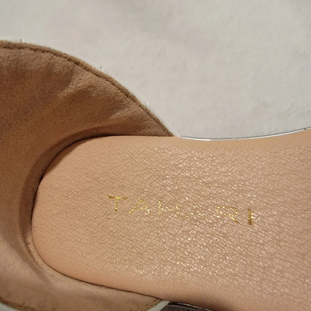 Tahari white little girls Flats Size 6